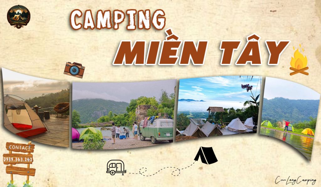 cắm trại ở tri tôn