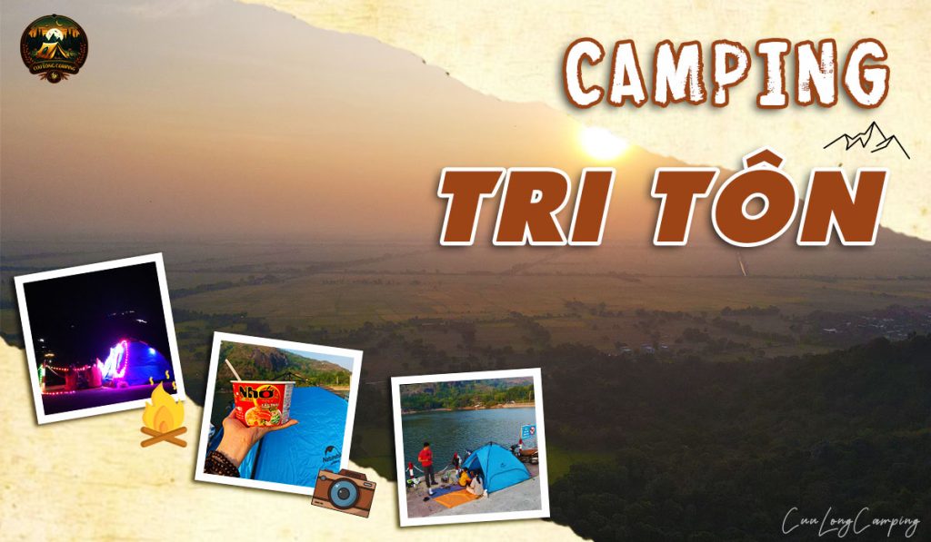 cắm trại ở tri tôn
