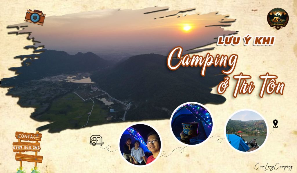 Cắm trại ở Tri Tôn