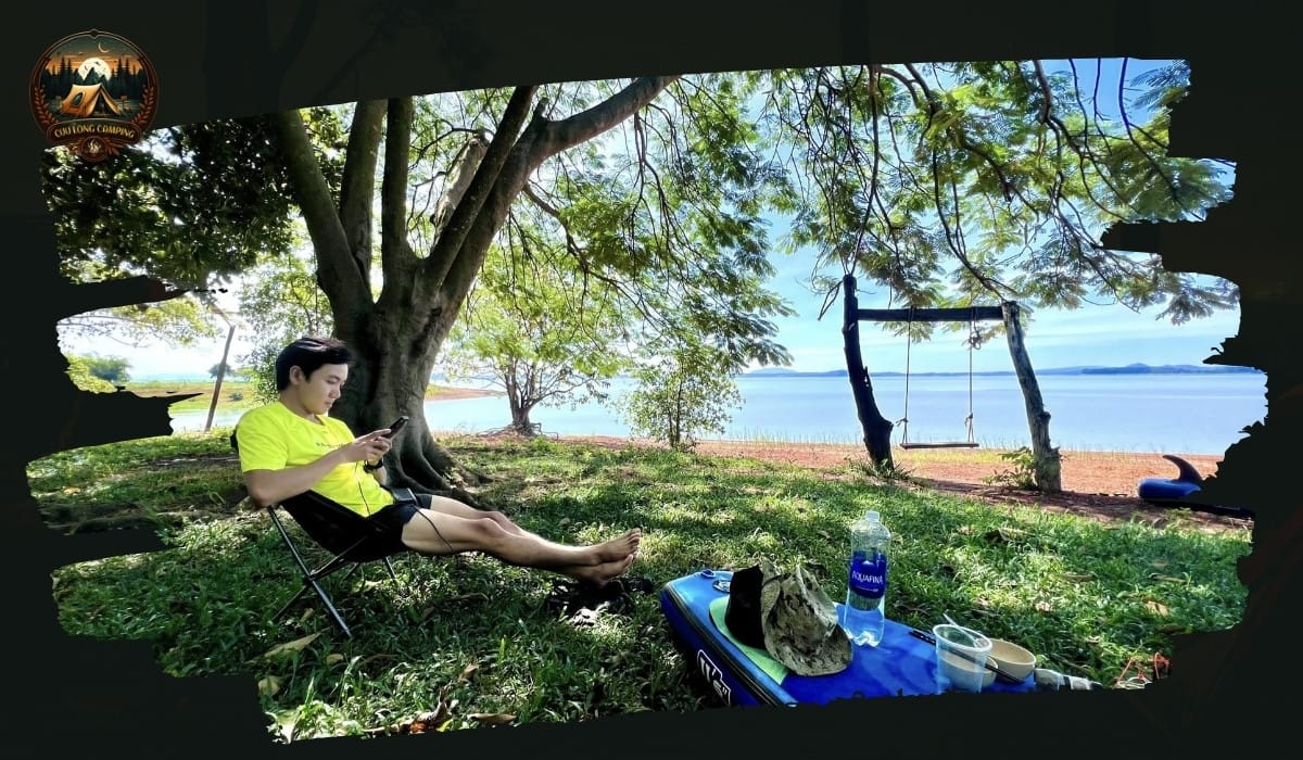 Camping gió trị an