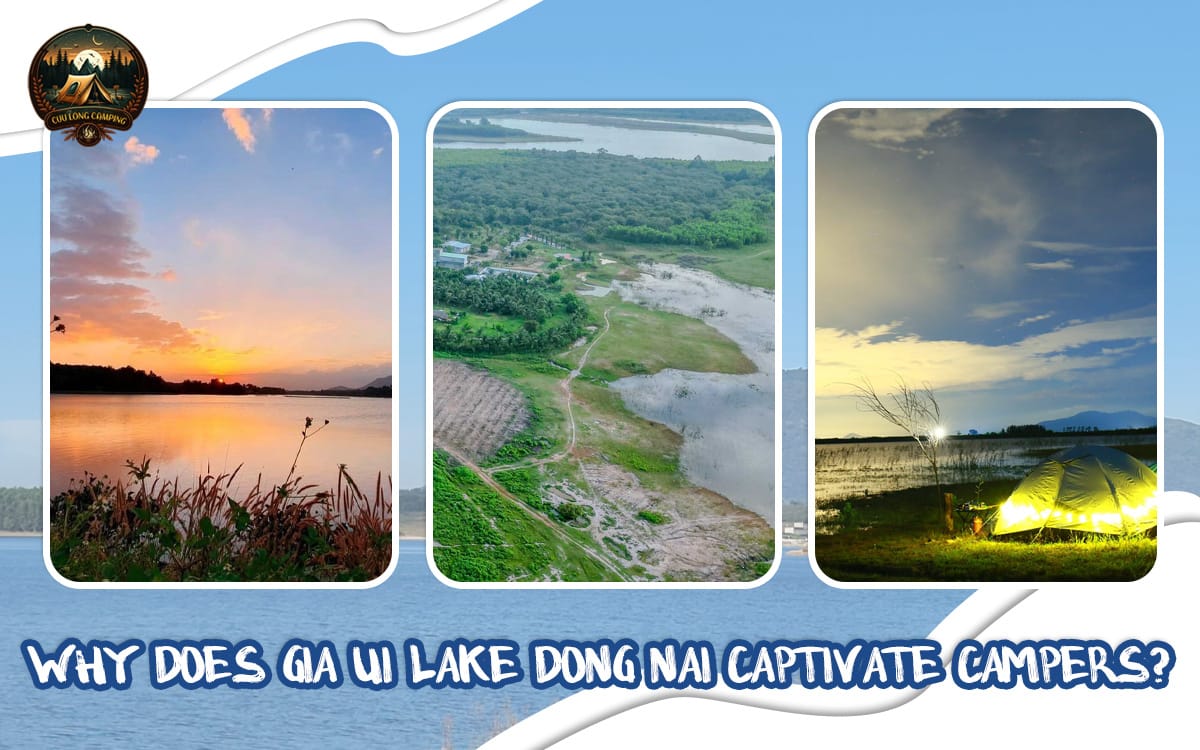 Gia Ui Lake Camping Dong Nai Experience: Discovering the "Hidden Gem" Amidst the Green Forest 1 Gia ui lake camping dong nai