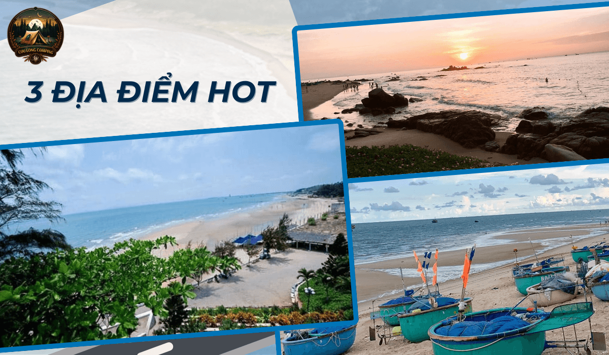 Cắm trại biển long hải