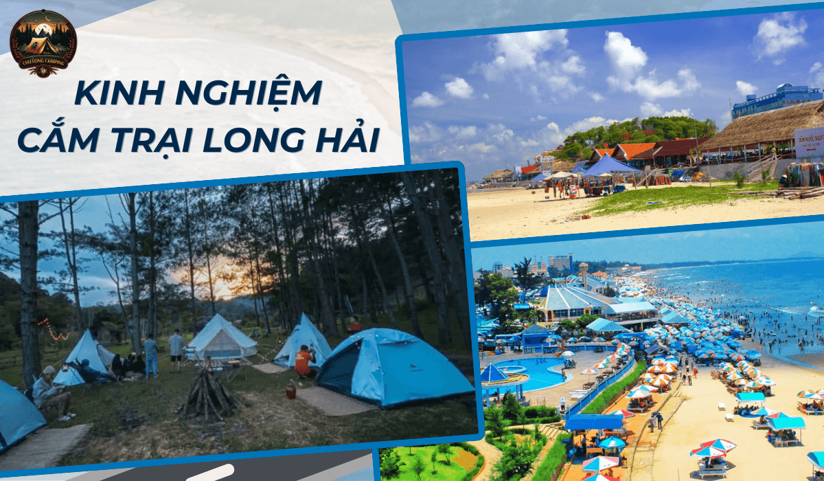 Cắm trại biển long hải