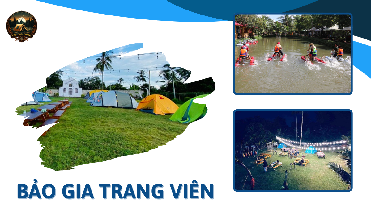 Địa điểm cắm trại cần thơ