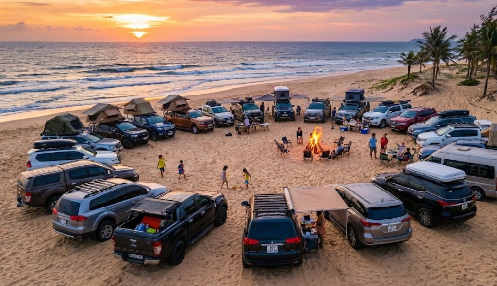 Các hình thức cắm trại việt nam