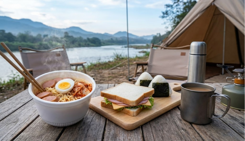 các món ăn đi cắm trại dễ làm