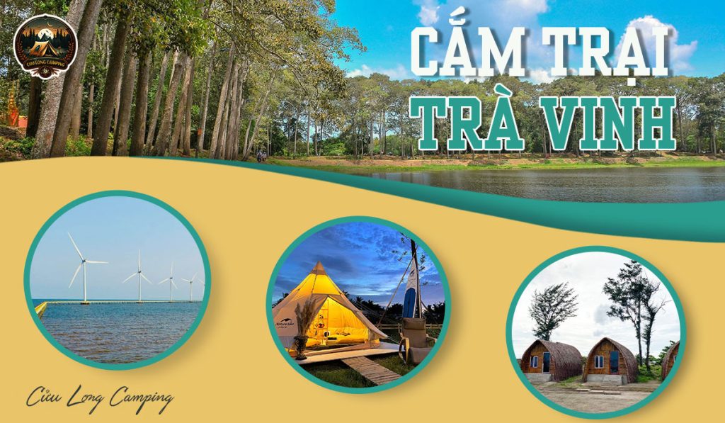cắm trại ở trà vinh