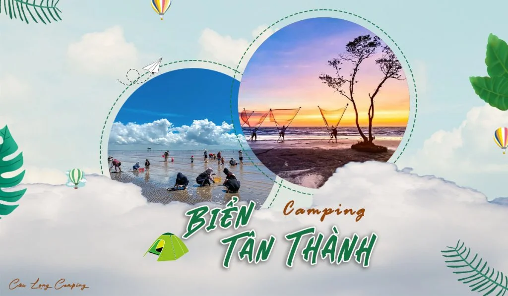 Camping spot in tien giang