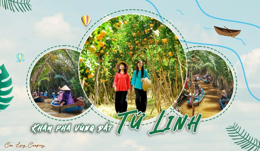 Camping spot in tien giang