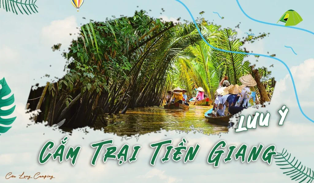 Camping spot in tien giang
