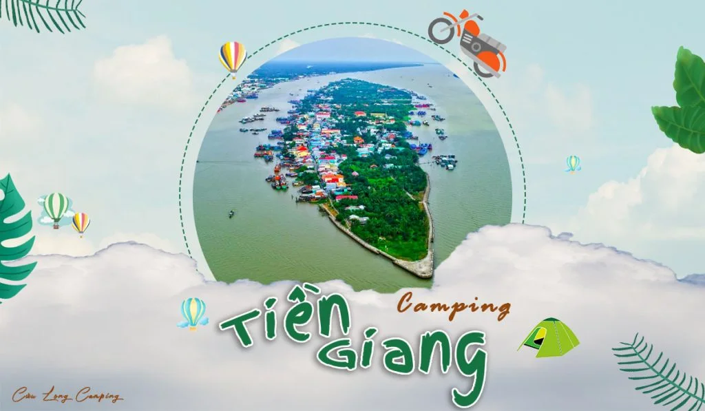 Camping spot in tien giang