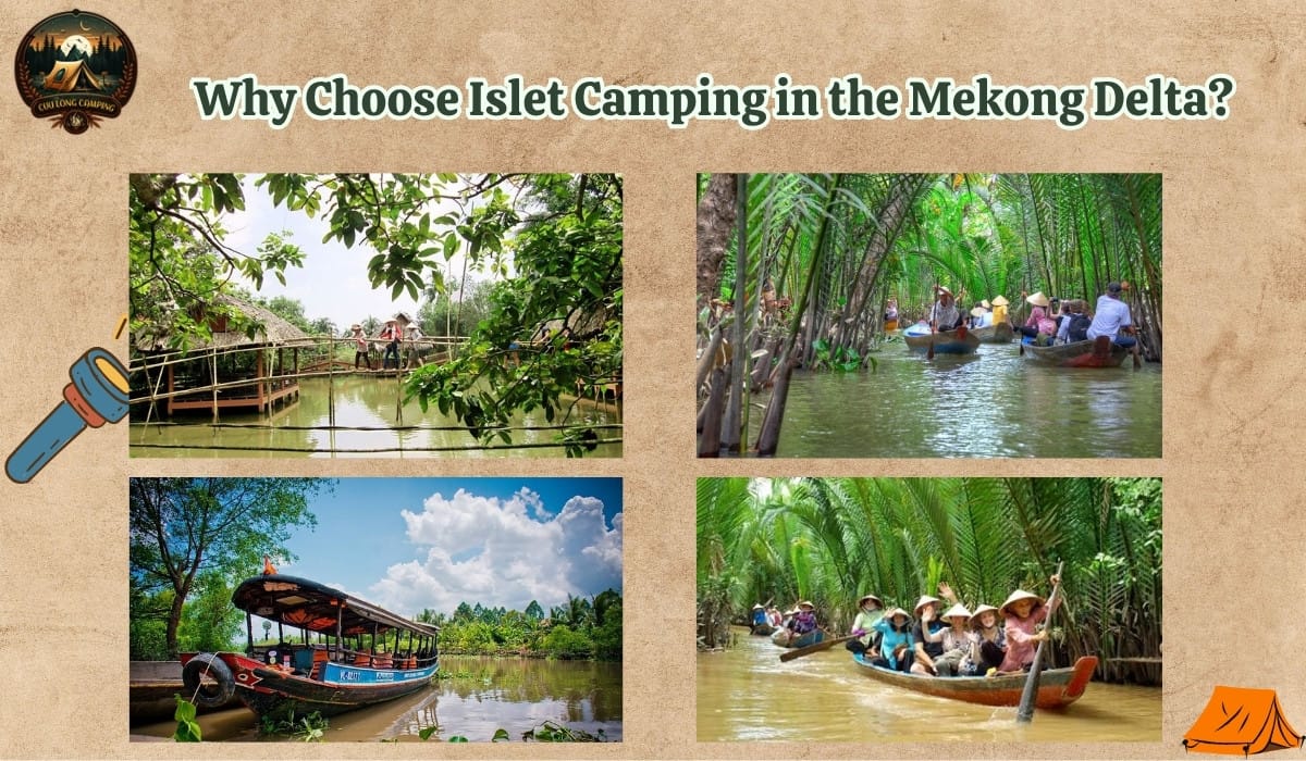 Islet Camping in the Mekong Delta