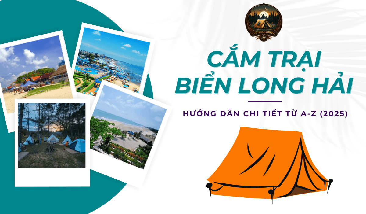 Cắm trại biển long hải