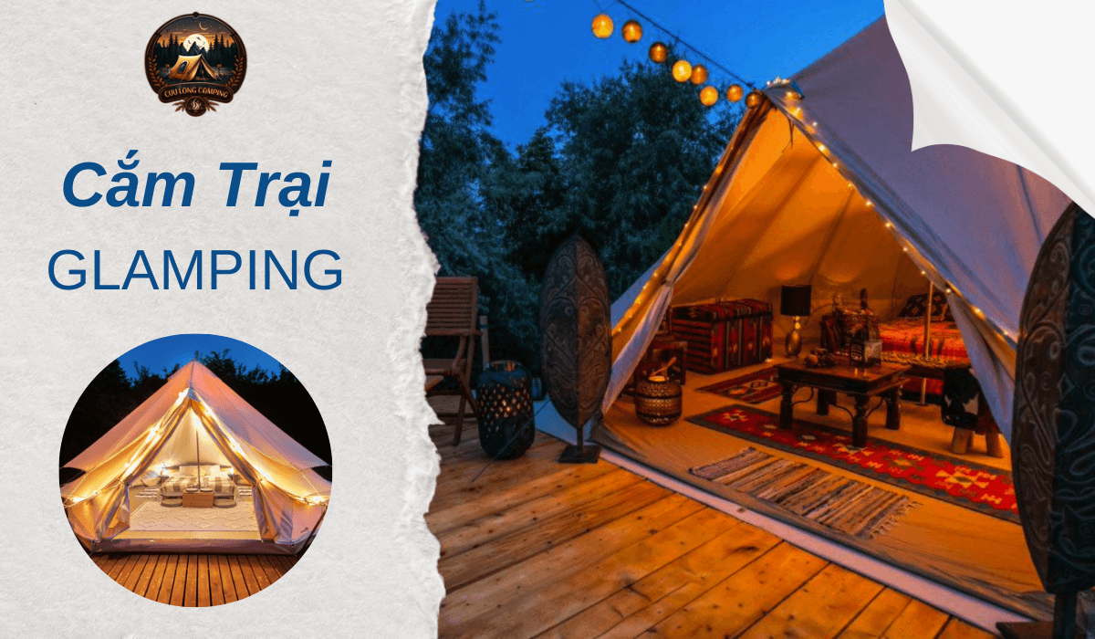 Cắm trại glamping