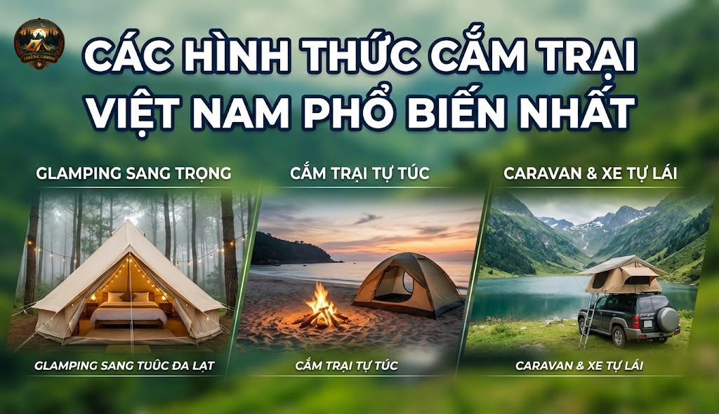 Các hình thức cắm trại việt nam