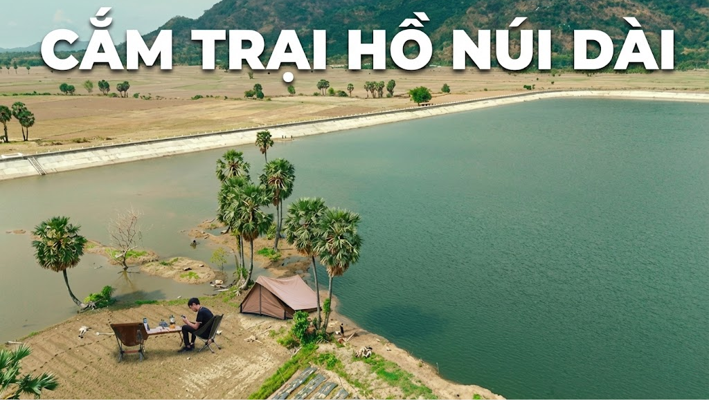 Cắm trại hồ núi dài